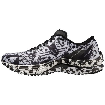 Zapatillas Para Correr Mizuno WAVE Rebellion Flash Mujer Blancos / Negros - Chile M319PHSMWB